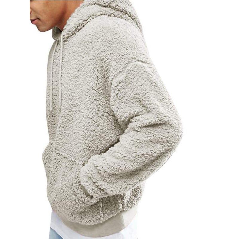 Melle Hoodie | Warme Teddy Hoodie voor heren met Zachte Fleece en Comfortabele Pasvorm