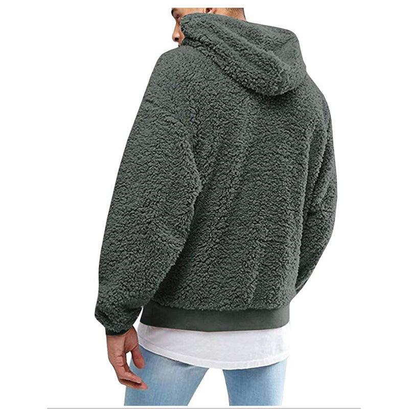 Melle Hoodie | Warme Teddy Hoodie voor heren met Zachte Fleece en Comfortabele Pasvorm