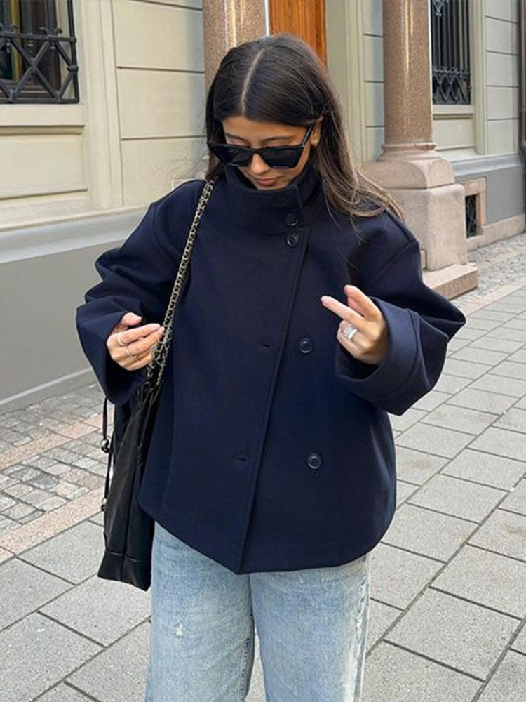 Lena Jas | Stijlvolle Grijze Damesjas met Tijdloze Elegantie en Comfortabele Snit