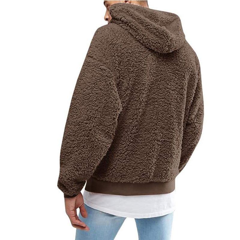 Melle Hoodie | Warme Teddy Hoodie voor heren met Zachte Fleece en Comfortabele Pasvorm