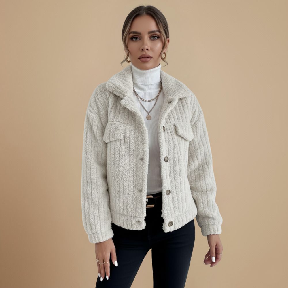 Zacht Trucker Jack met Sherpa Voering – Maison Lioré