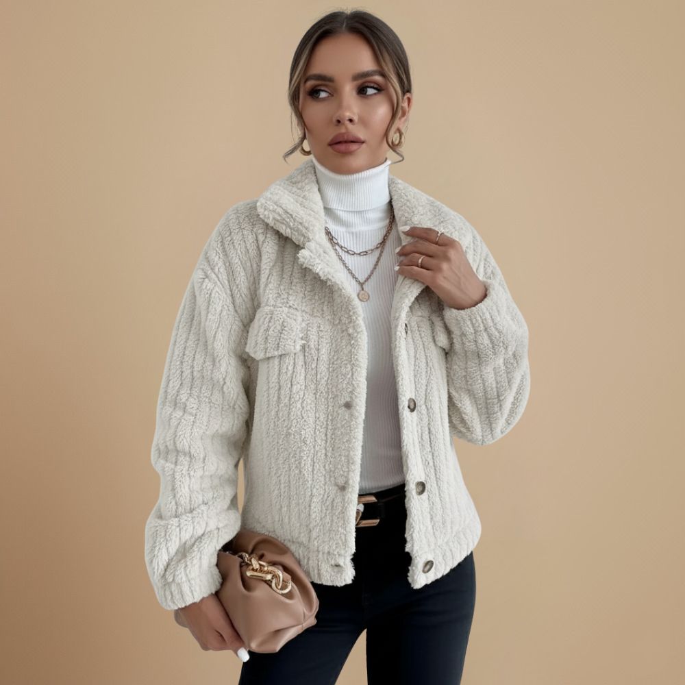 Zacht Trucker Jack met Sherpa Voering – Maison Lioré