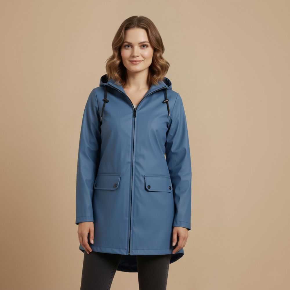 Dames softshell windjack met capuchon – waterafstotend en ademend