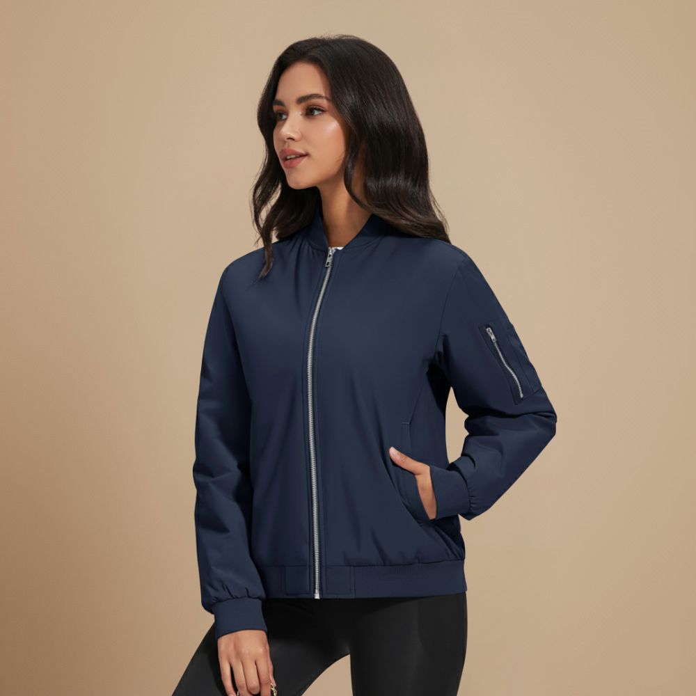 Bomberjas voor dames – Zachte fleece | Beschikbaar in 7 kleuren | Maison Lioré