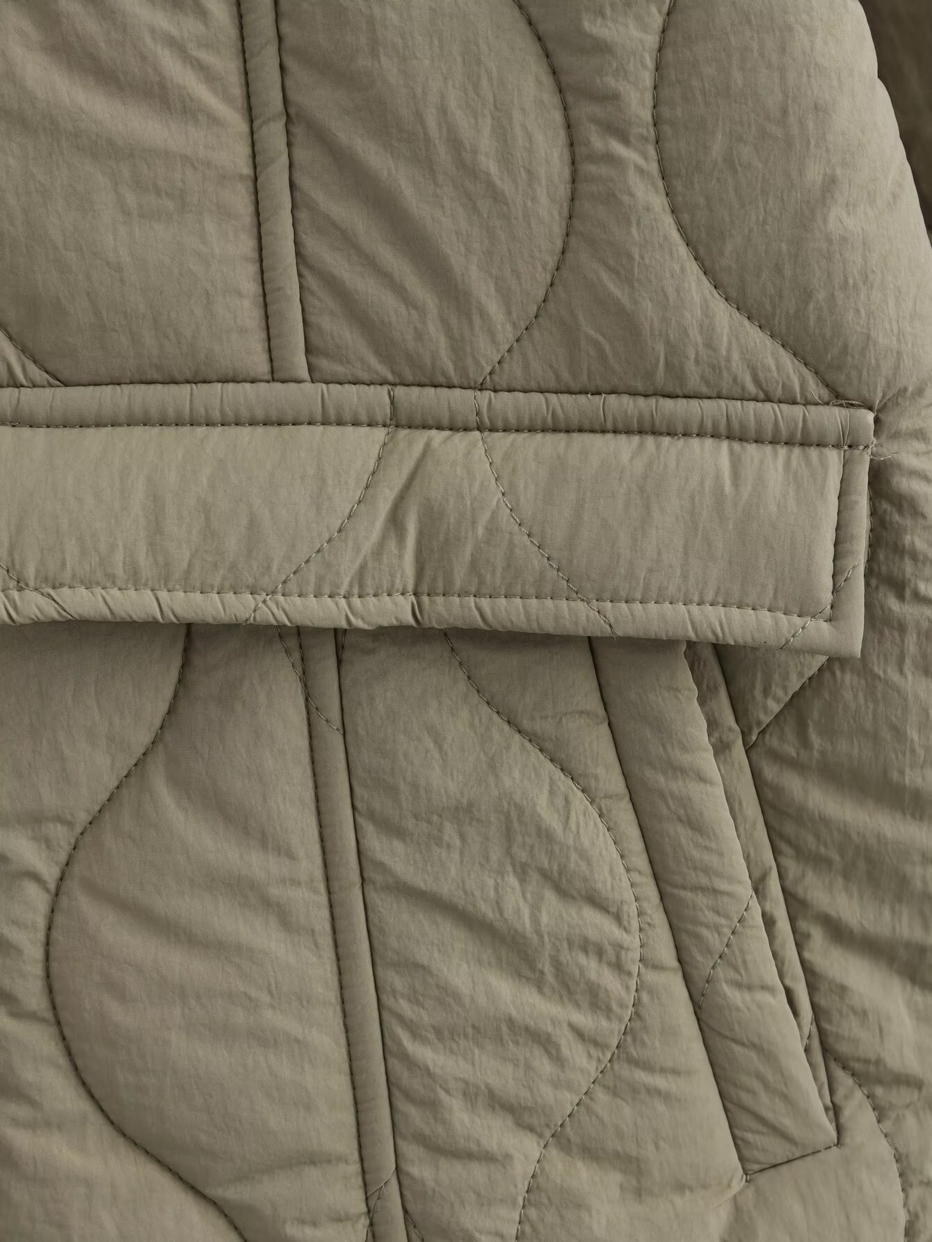 Quilted Truckerjack Dames | Stoere Jas in Zwart, Beige & Olijfgroen