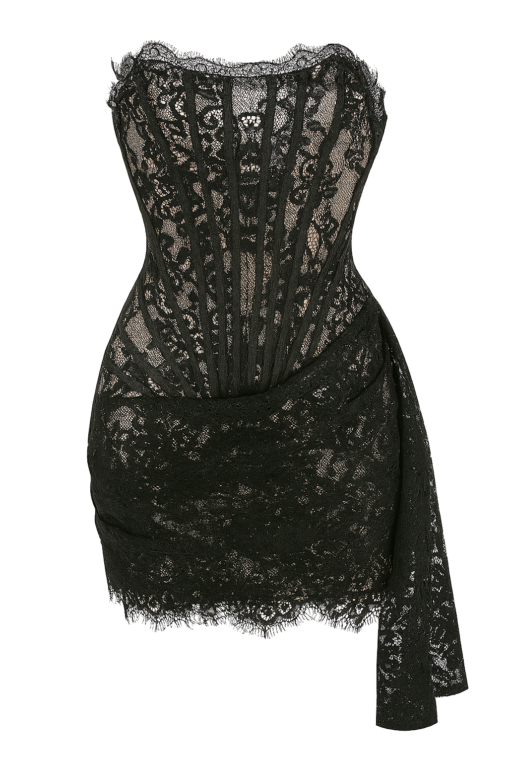 Lace Corset Dress - Luxe Avondjurk