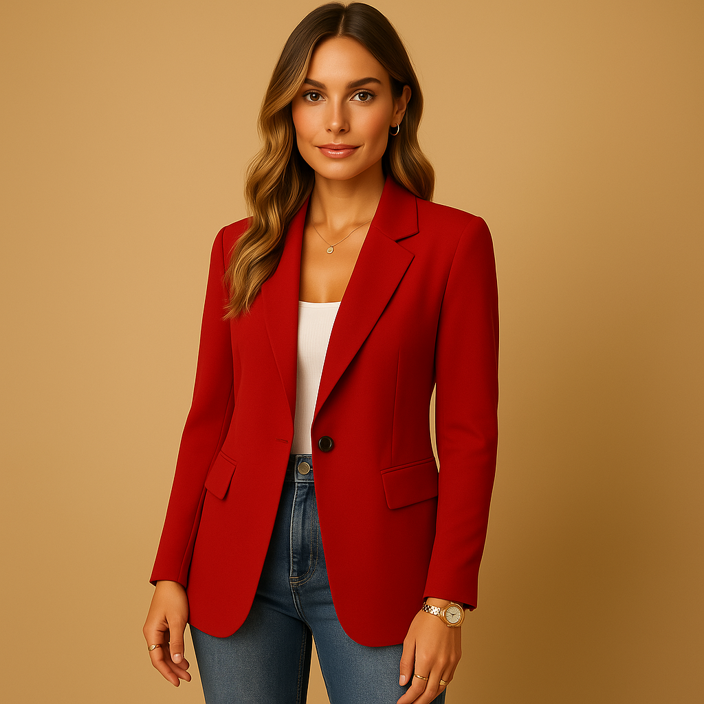 Noor Blazer | Elegante Dames Blazer met Comfortabele Getailleerde Pasvorm