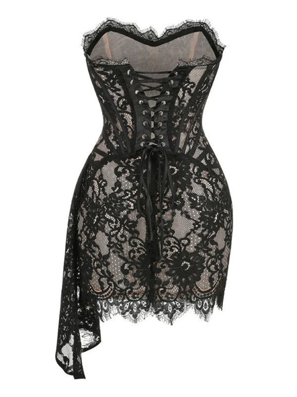 Lace Corset Dress - Luxe Avondjurk